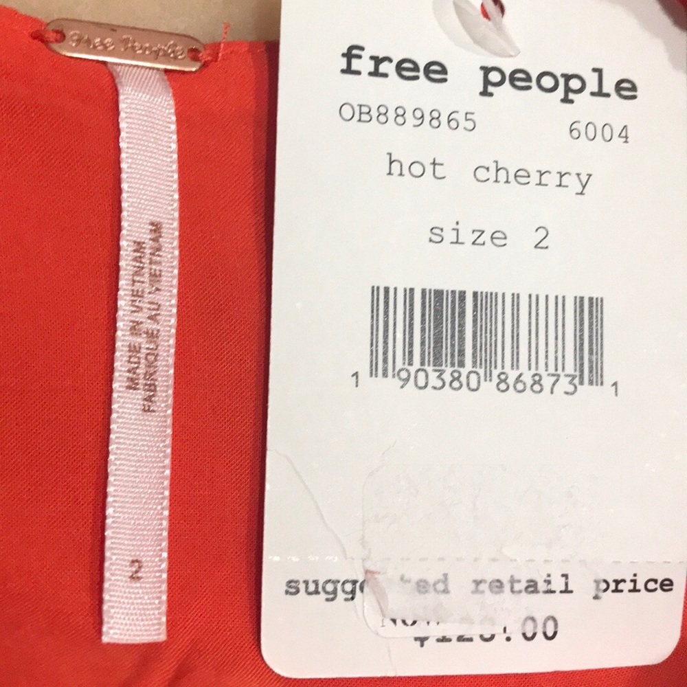 Free People Mockingbird Mesh Dress.2,4,6 - Picture 8 of 8